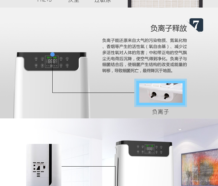 KQ01負(fù)離子空氣凈化器8